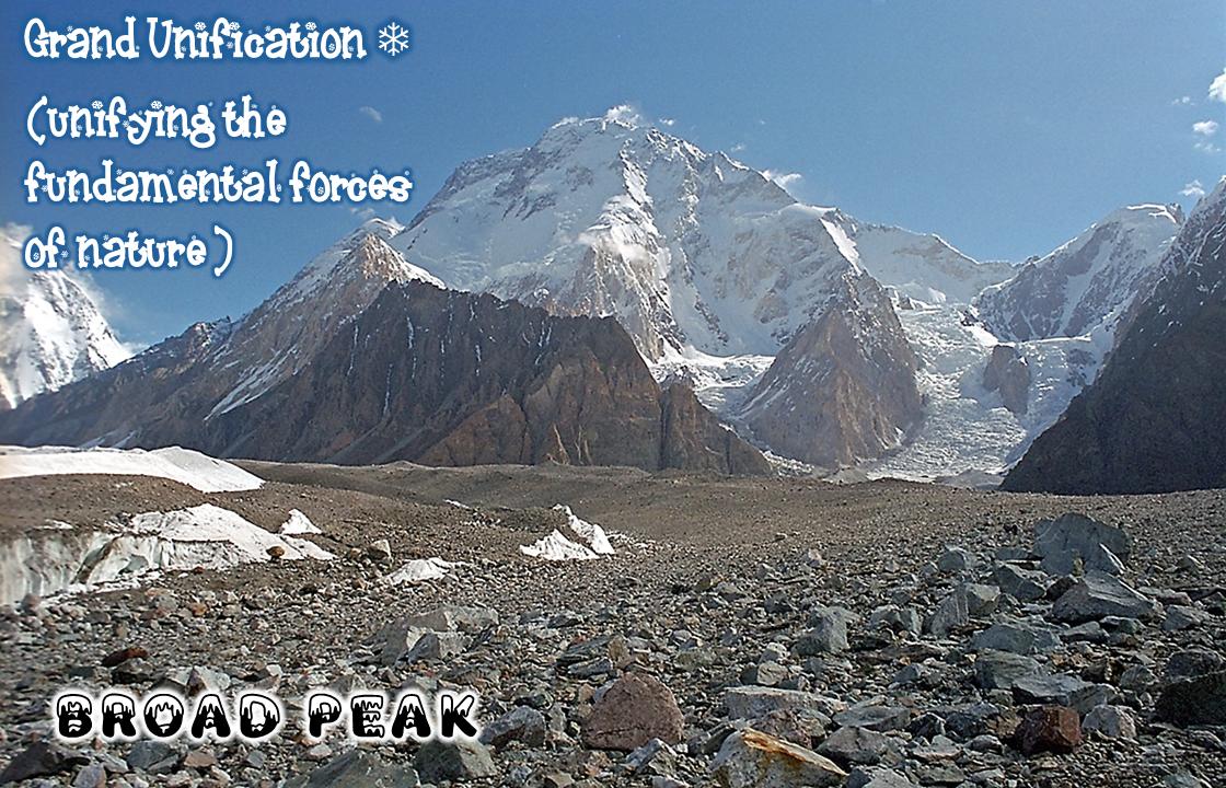 Broad Peak — the 12th highest mountain in the world, in the Karakoram Range