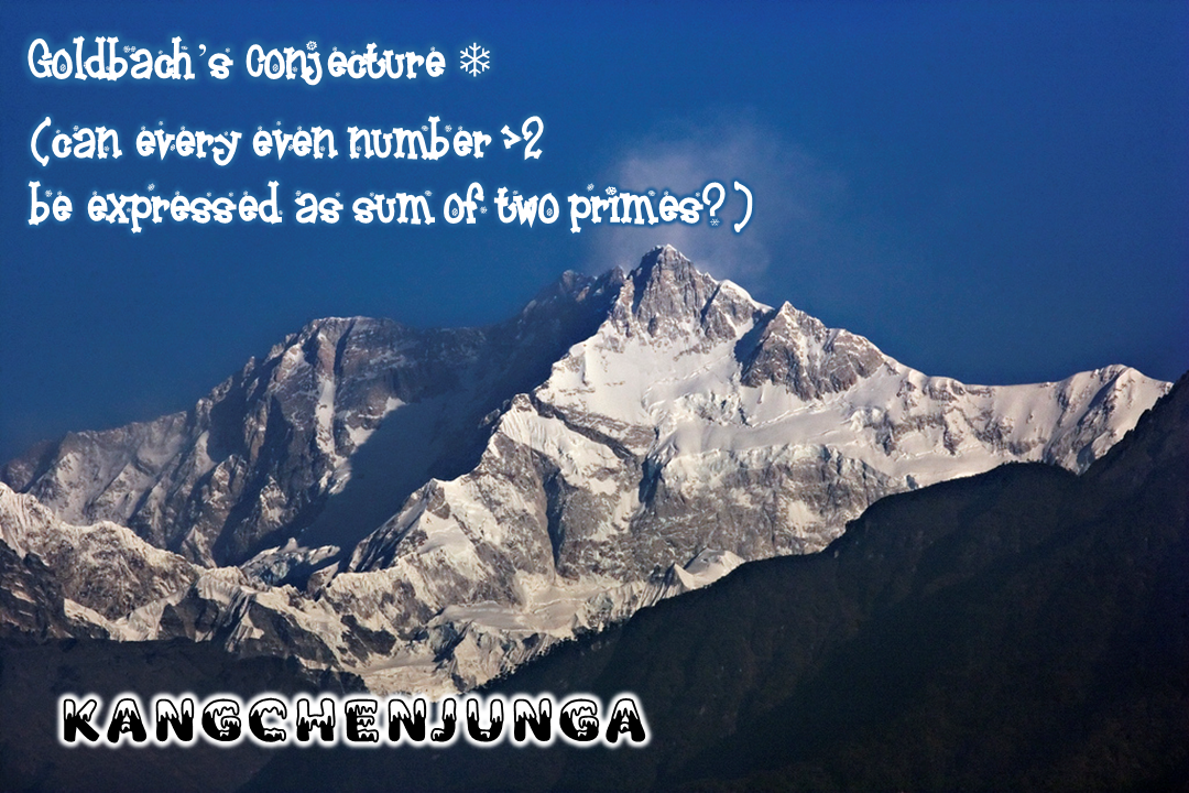 Kangchenjunga — the real mountain in the eastern Himalayas