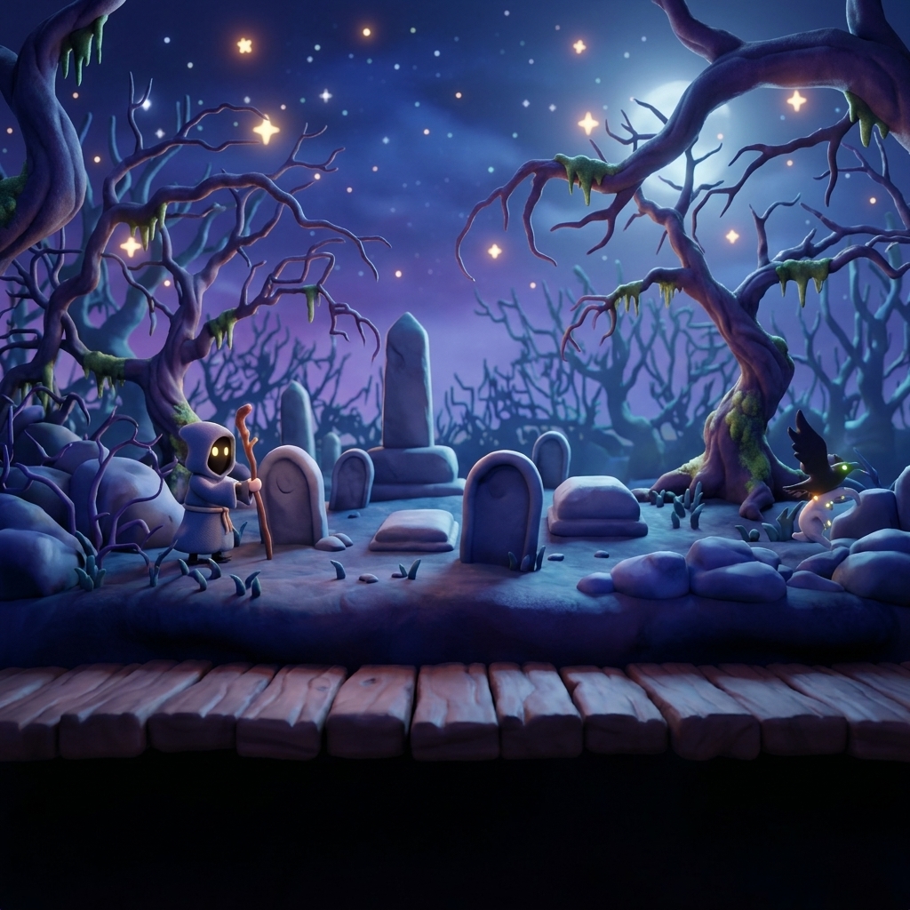 Loom (1990) — the graveyard