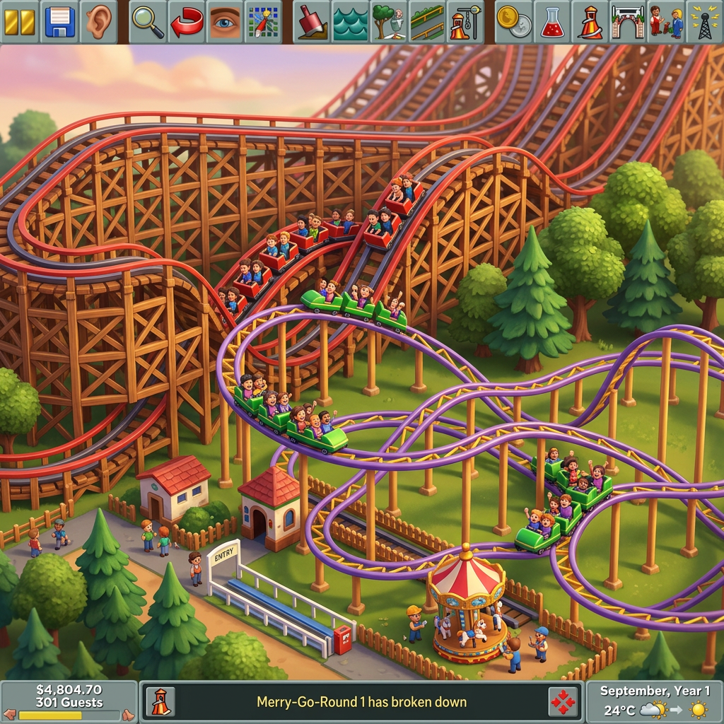 RollerCoaster Tycoon 2